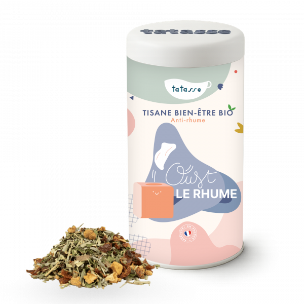 Tisane bien-être bio anti-rhume - Oust le Rhume - Tatasse