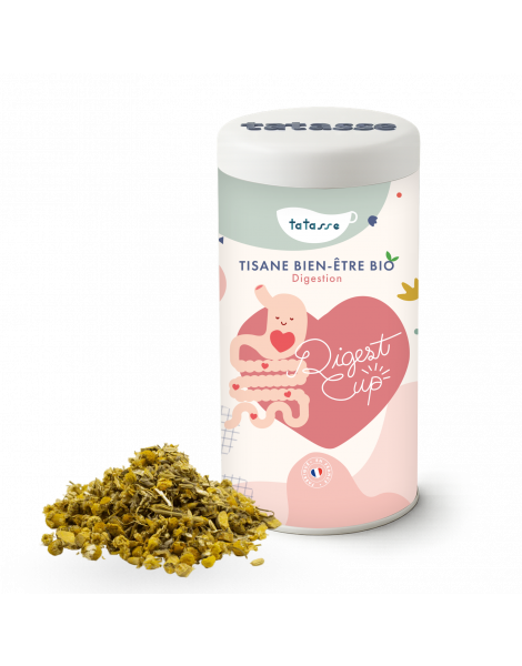 Tisane bien-être bio digestion - Digest Cup - Tatasse