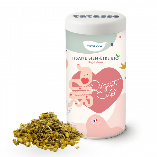 Tisane bien-être bio digestion - Digest Cup - Tatasse