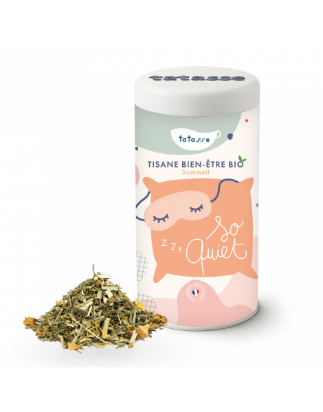 Tisane bien-être bio sommeil - So Quiet - Tatasse