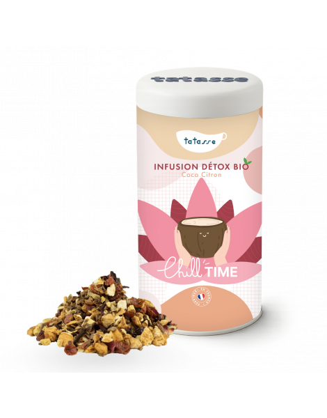Tisane détox bio Coco Citron - Chill Time - Tatasse