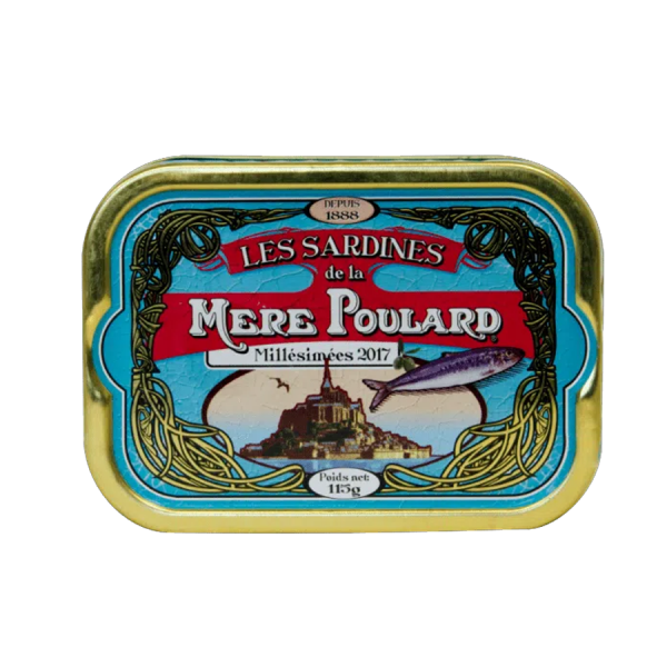 Sardines millésimées à l'huile d'olive Mère Poulard 115g