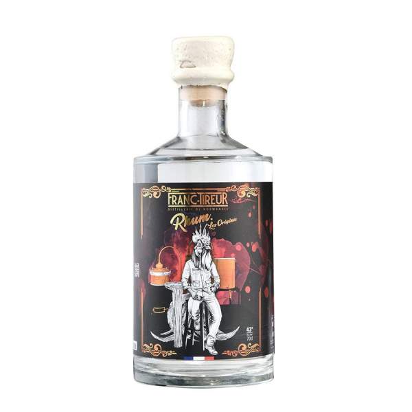 Rhum "Les origines" Franc-Tireur 70cl 43%