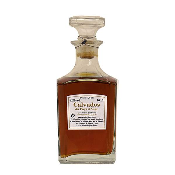 Carafe Calvados 20ans Dupont 42%vol 70cl