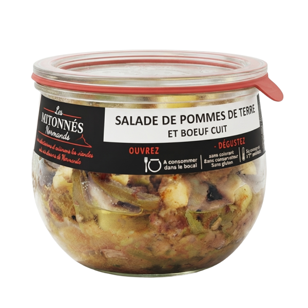 Salade de pommes de terre et de bœuf cuit 350g La Chaiseronne