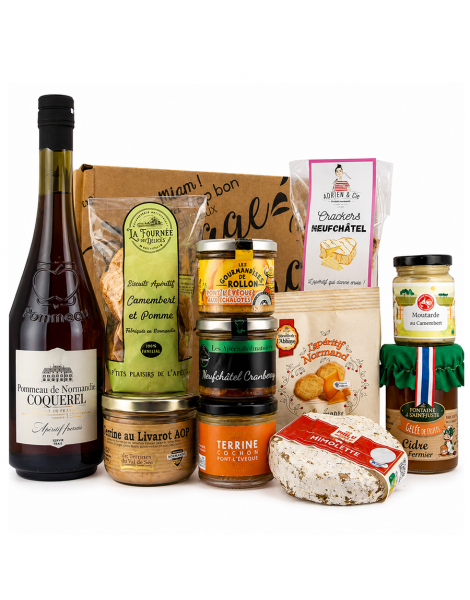 Panier garni Les 5 Fromages de Normandie