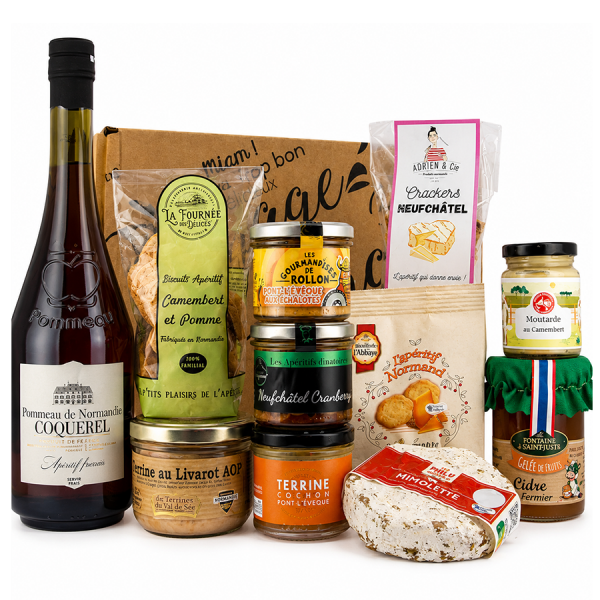 Panier garni Les 5 Fromages de Normandie