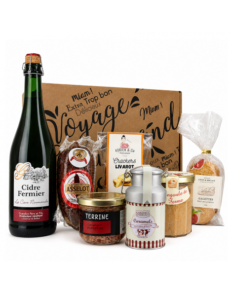 Panier garni Saveurs de Bagnoles de l'Orne