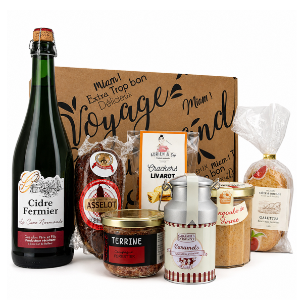 Panier garni Saveurs de Bagnoles de l'Orne