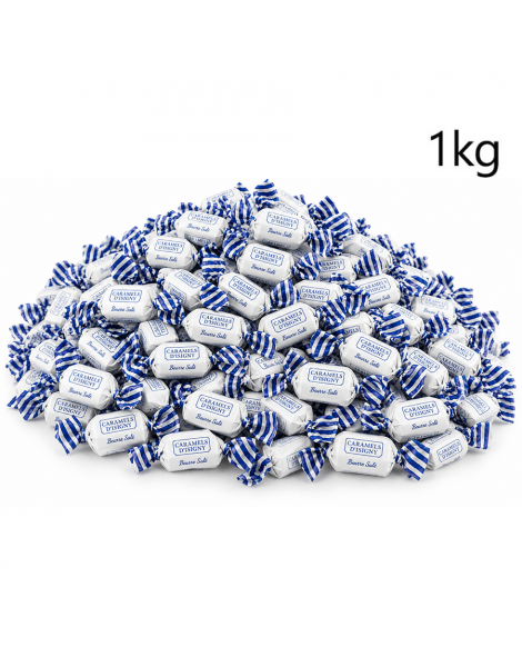 Caramels d'Isigny en vrac au beurre salé 1kg