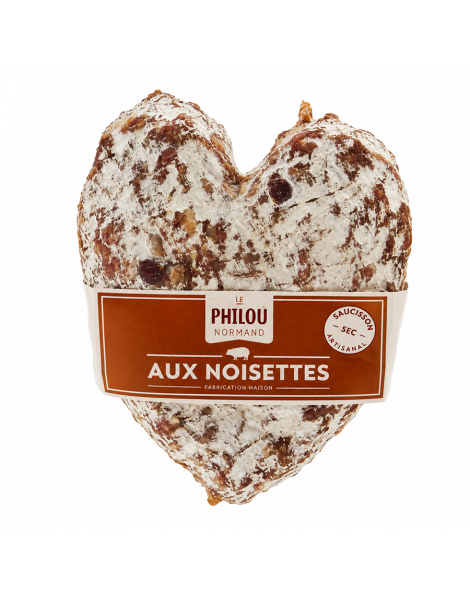 Saucisson à la noisette Le philou normand 220g