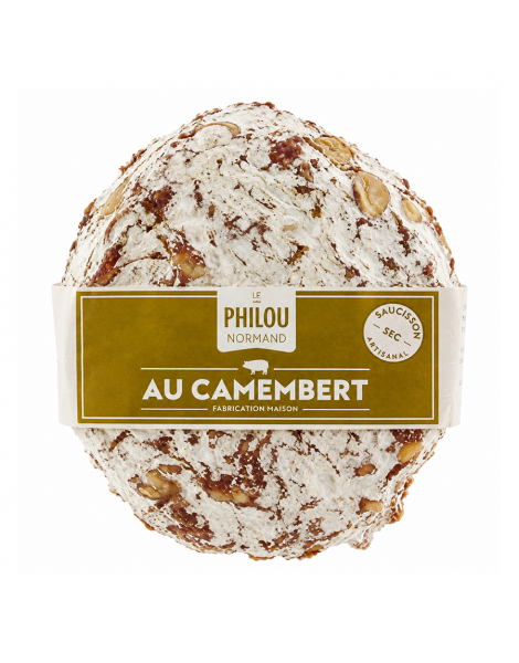 Saucisson sec au Camembert Le philou normand 220g