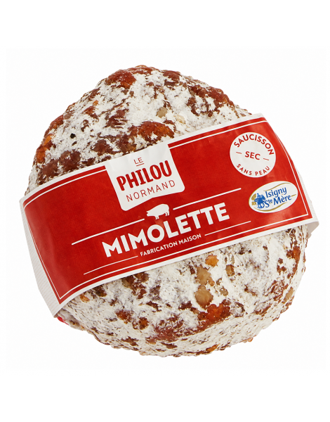 Saucisson sec à la mimolette d'Isigny Le philou normand 220g