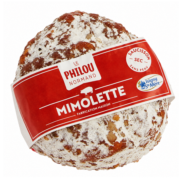 Saucisson sec à la mimolette d'Isigny Le philou normand 220g