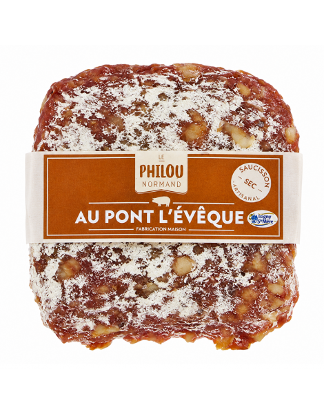 Saucisson au Pont-l'évêque Le philou normand 220g