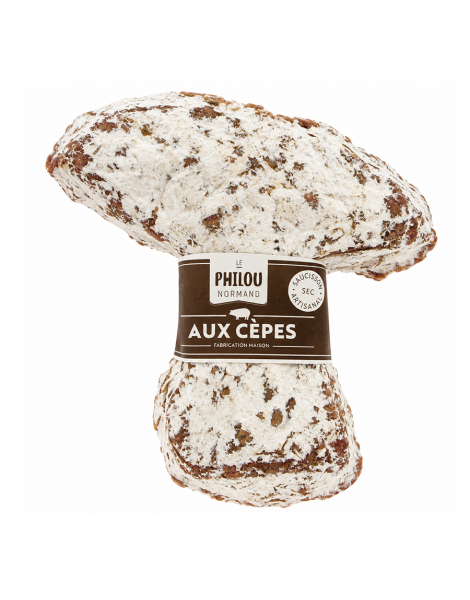 Saucisson aux cèpes Le philou normand 220g