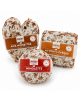 Lot de 3 saucissons secs Le philou normand 3x220g