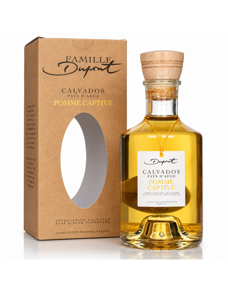 Carafe pomme captive au Calvados Dupont 70cl 40%