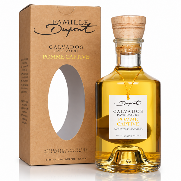 Carafe pomme captive au Calvados Dupont 70cl 40%