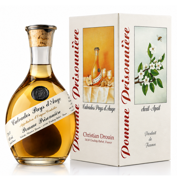 Calvados pomme prisonnière Drouin 40% 100cl