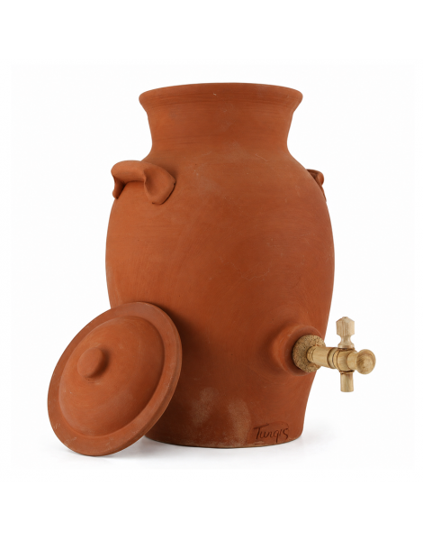 Vinaigrier en grès Poterie artisanale Turgis 2,5 Litres