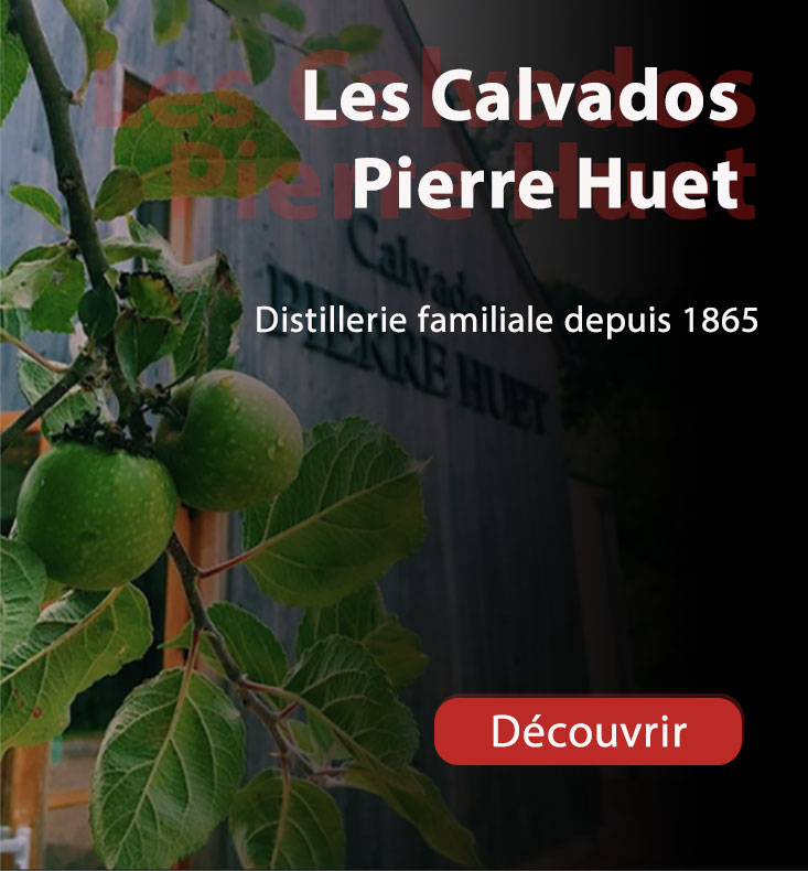Découvrez les Calvados Pierre Huet sur produits-normandie.fr