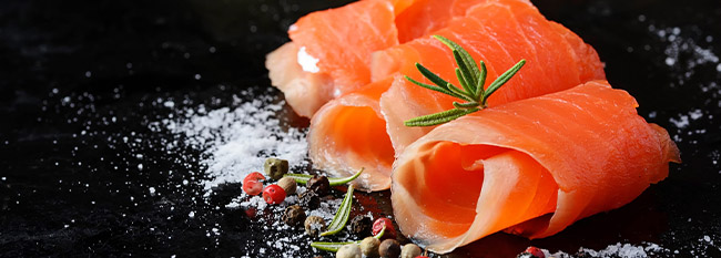 Saumons et truites fumés